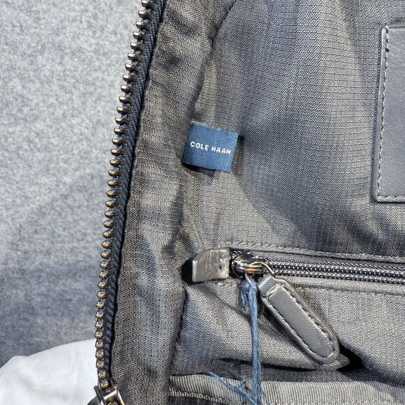 Cole Haan Grand Series Backpack Nylon Leather Ombre Blue Style‎ F11334 $248 NEW main image 15